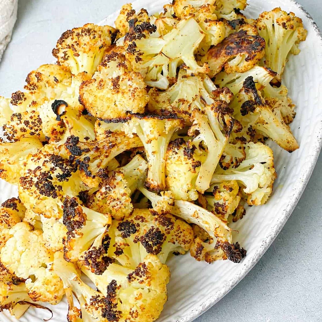 SMOKED PAPRIKA AND GARLIC BAKED ROASTED CAULIFLOWER