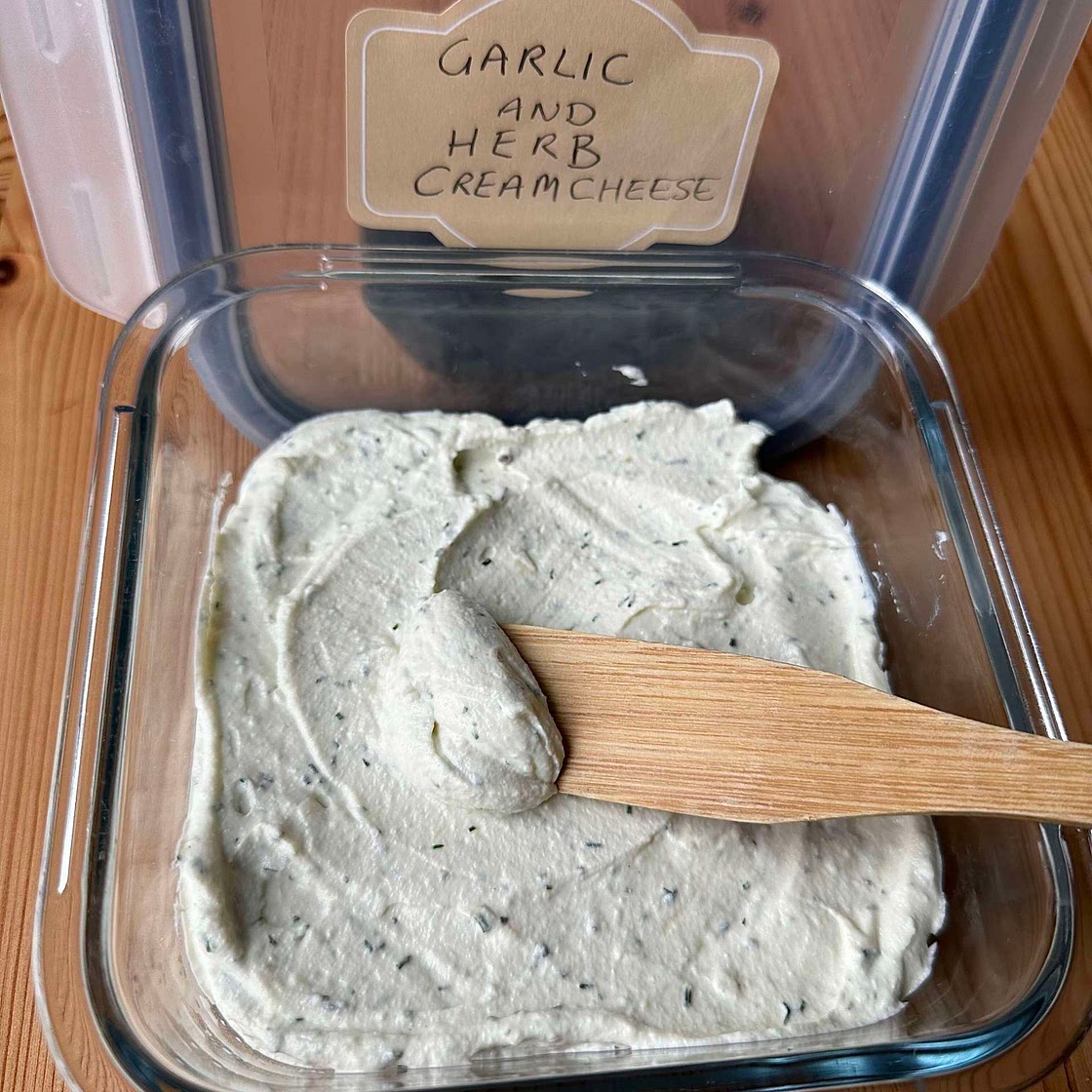 Garlic and Herb Cream Cheese