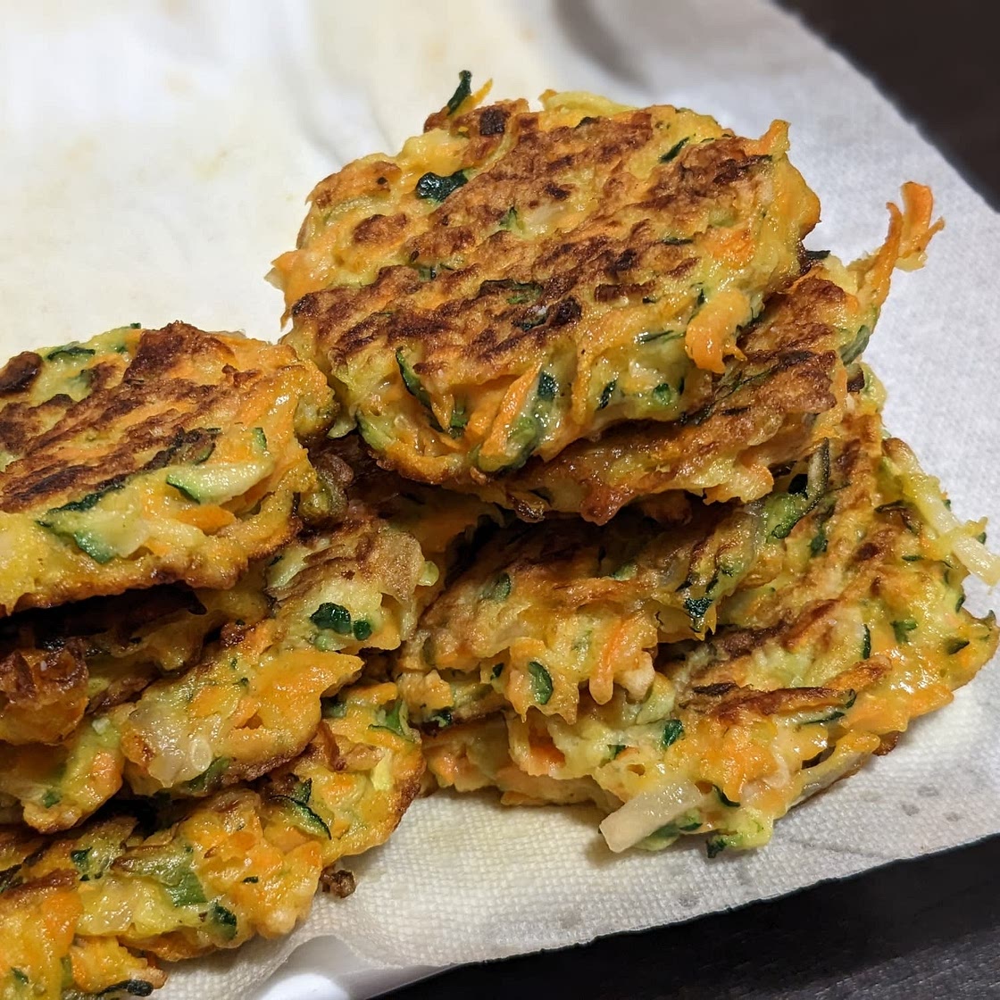 Quick and Crispy Vegetable Fritters