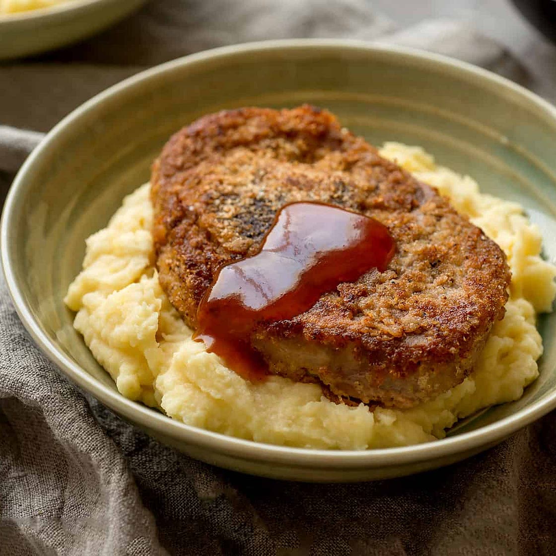Breaded Fried Turkey Chops Recipe [+Video]