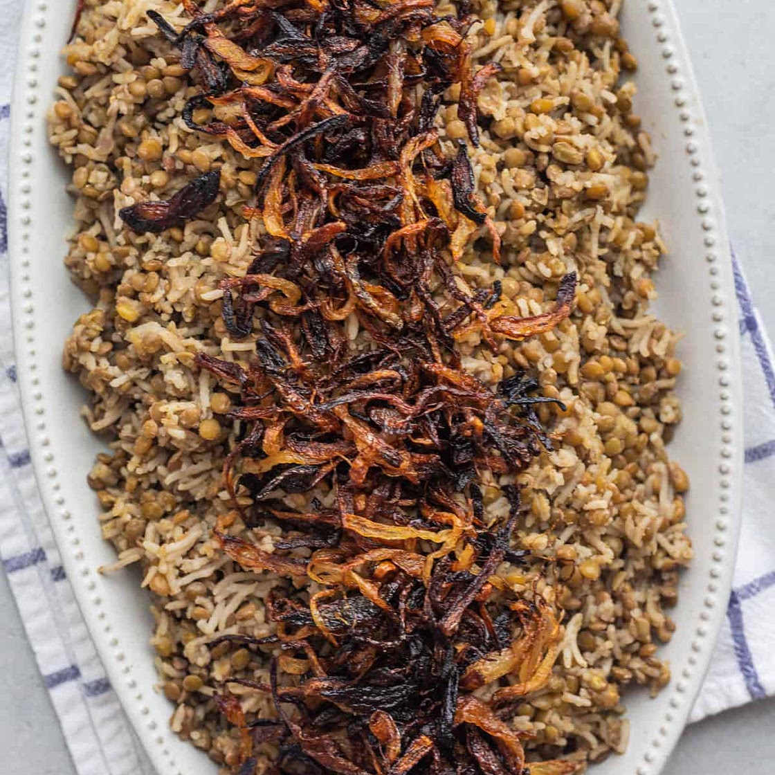 Lebanese Mujadara