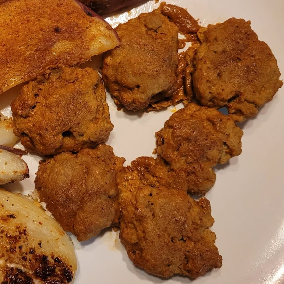 Yogurt-Marinated Chicken Thighs (Indian Inspired)