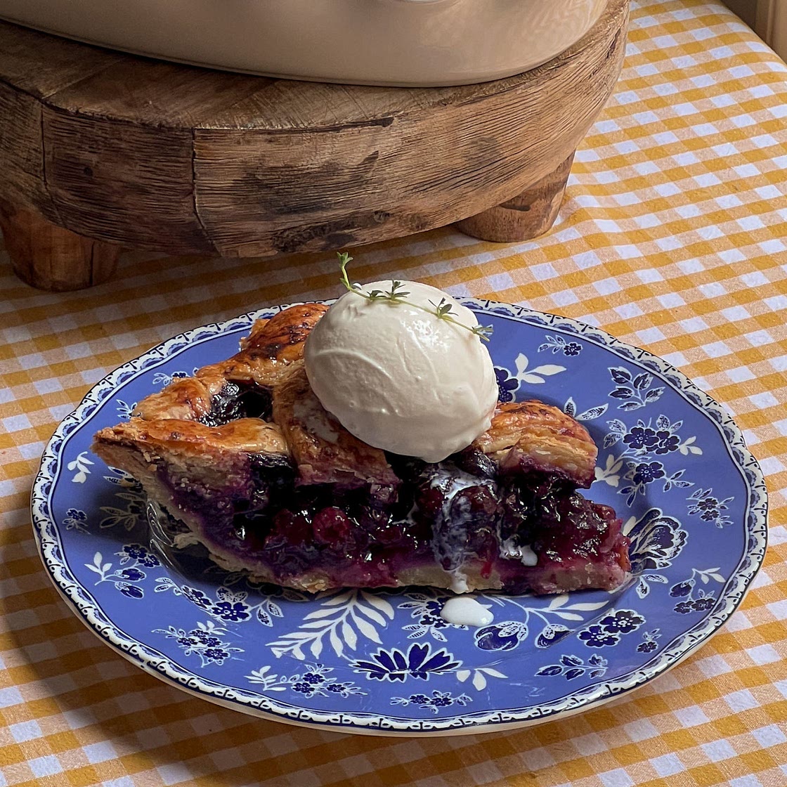 Blueberry Pie 🫐🥧✨