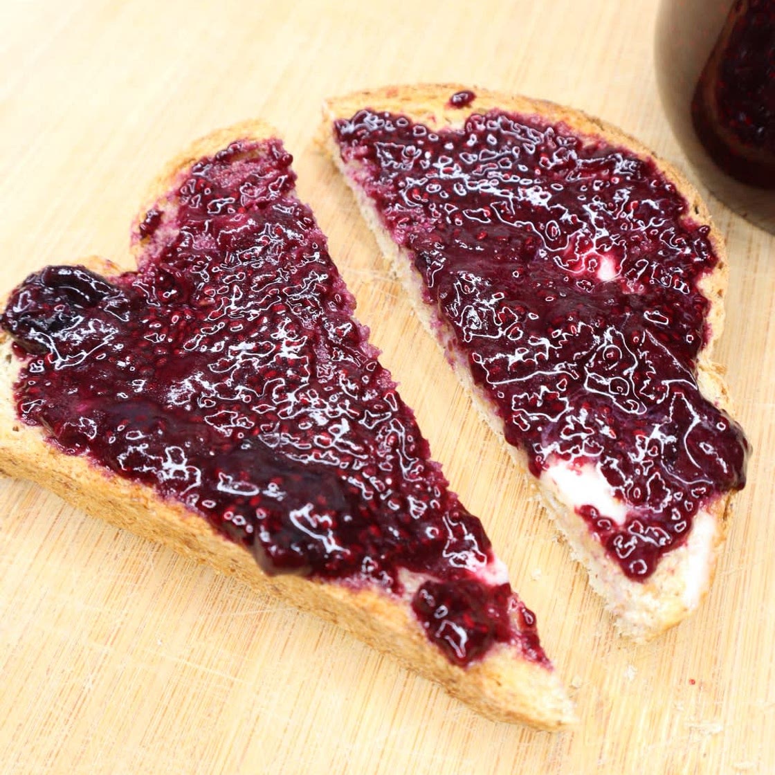 Healthy Blueberry Jam