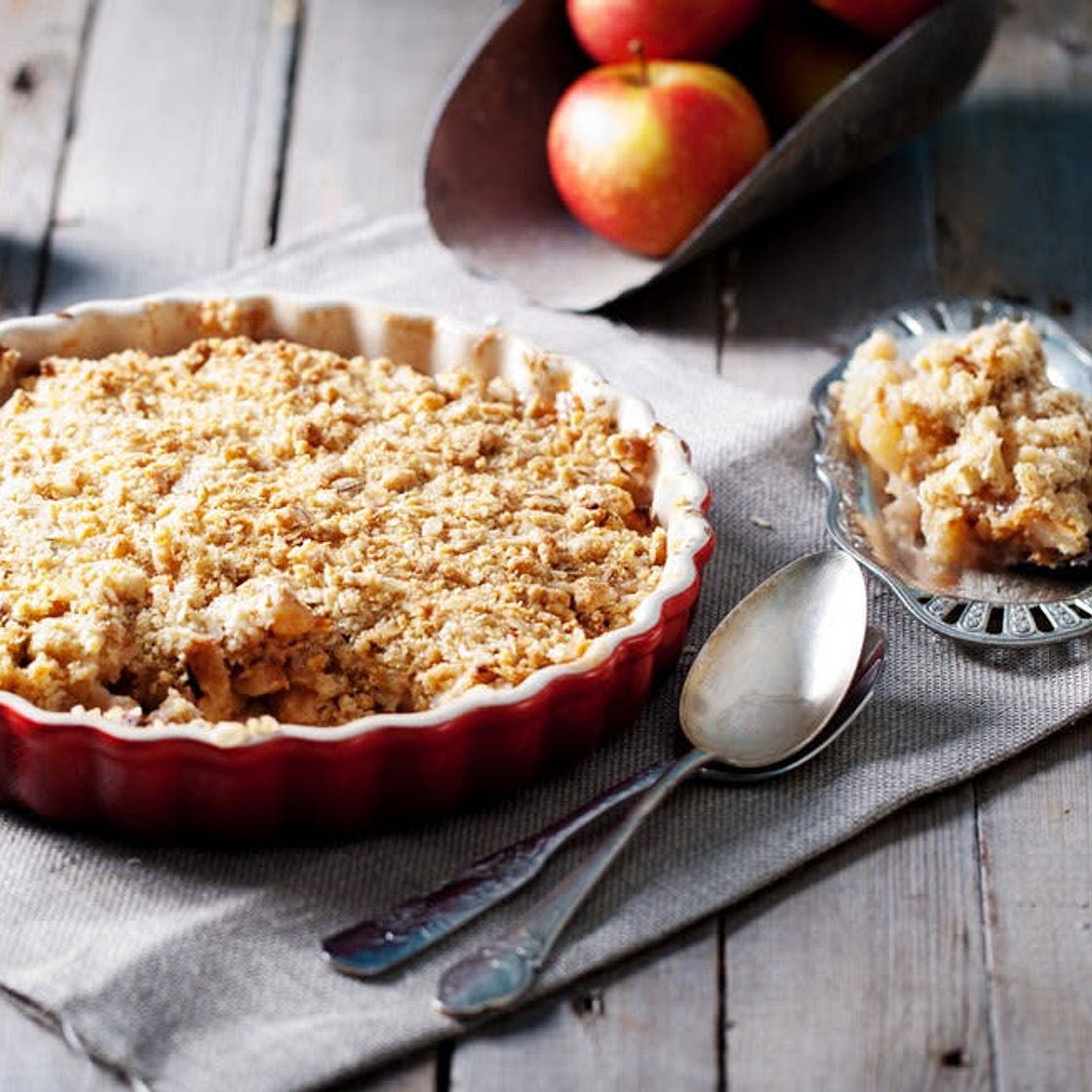 Crumble aux pommes Thermomix