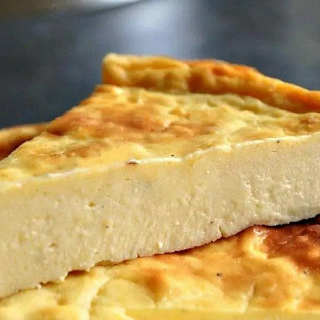 Flan pâtissier sans pâte