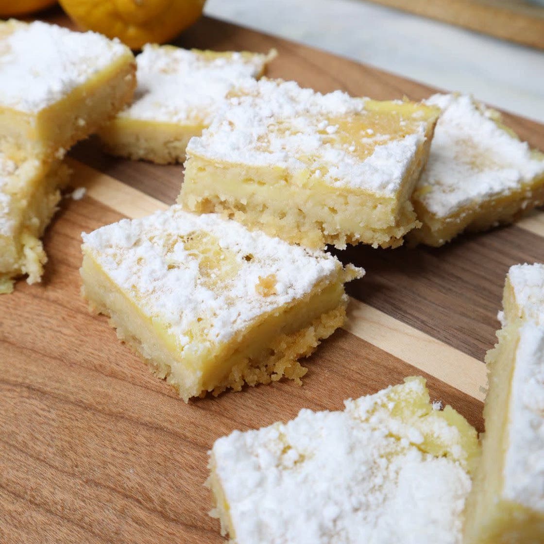 Low Carb Lemon Bars