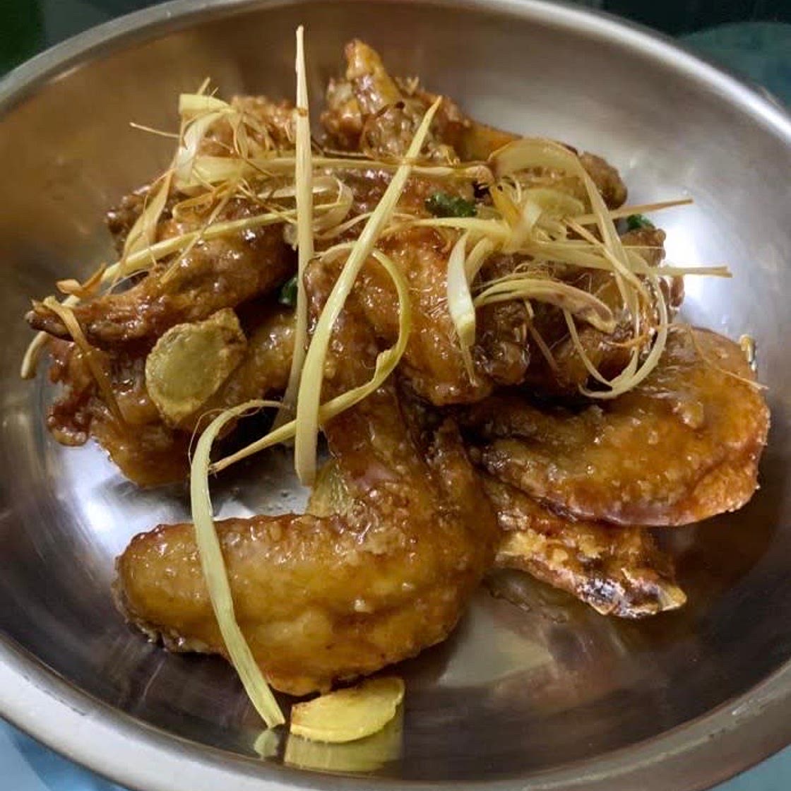 Fried Honey Lemongrass Chicken 