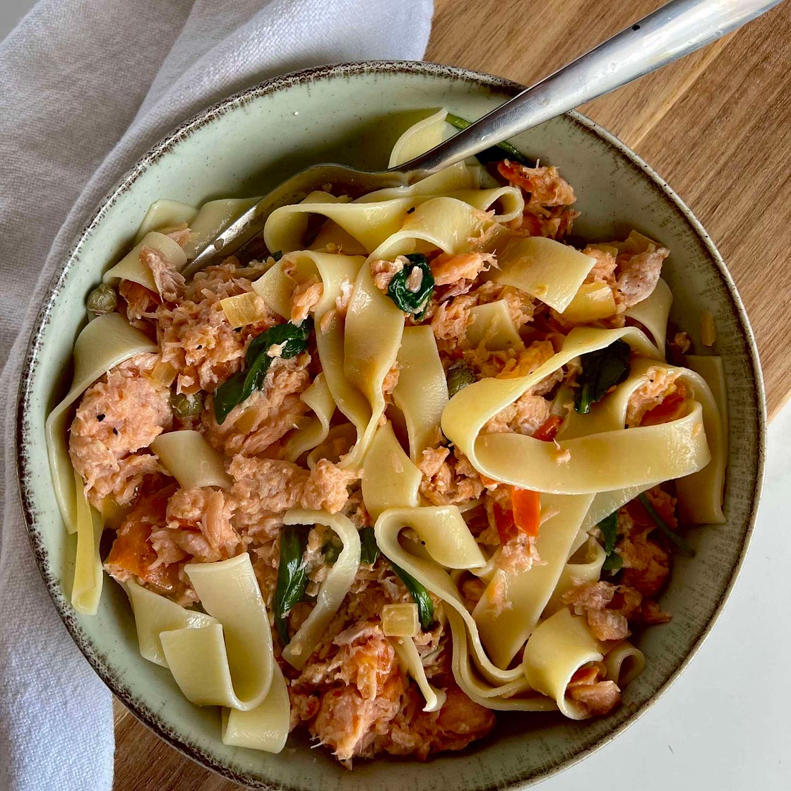 Smoked Salmon Pasta
