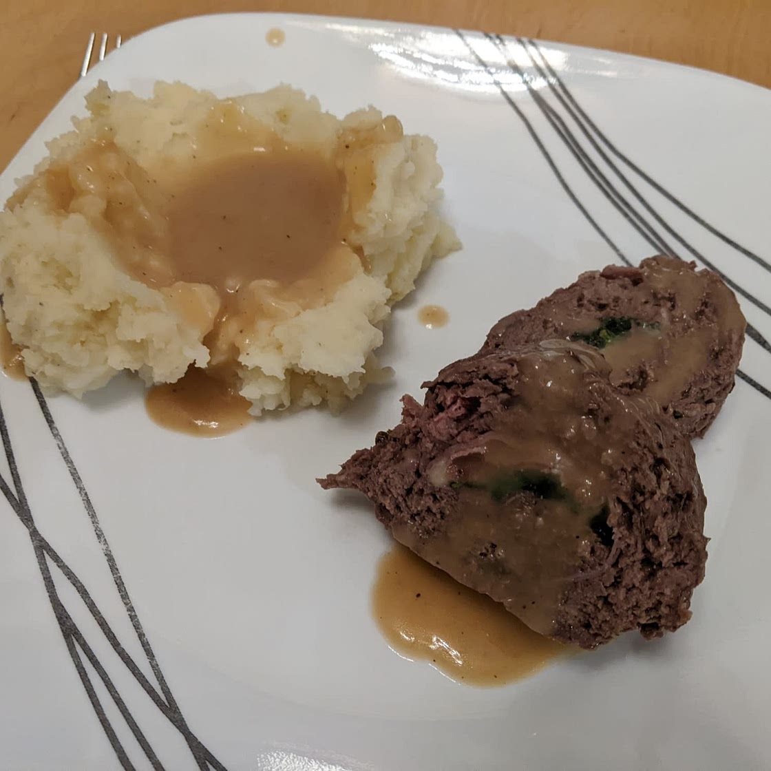 Savory Ground Venison Roll-up