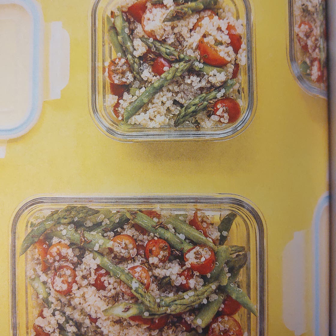 p173 cumin asparagus tomato and quinoa salad
