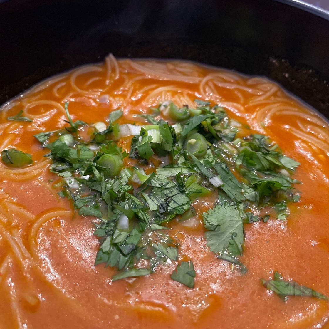Thai Red Curry Noodle Soup