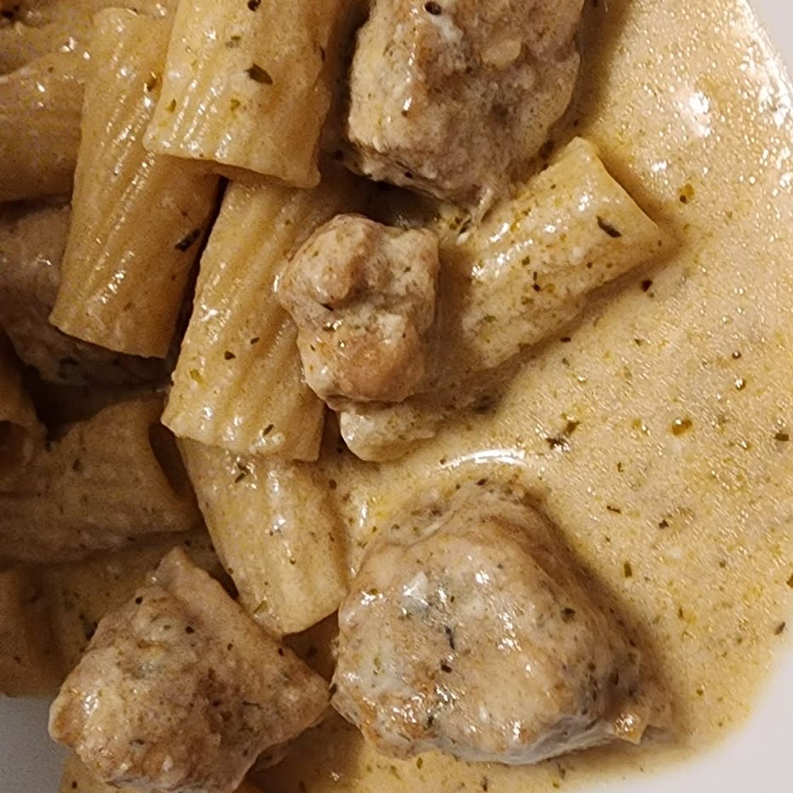Instant Pot Creamy Garlic Parmesan Chicken Pasta
