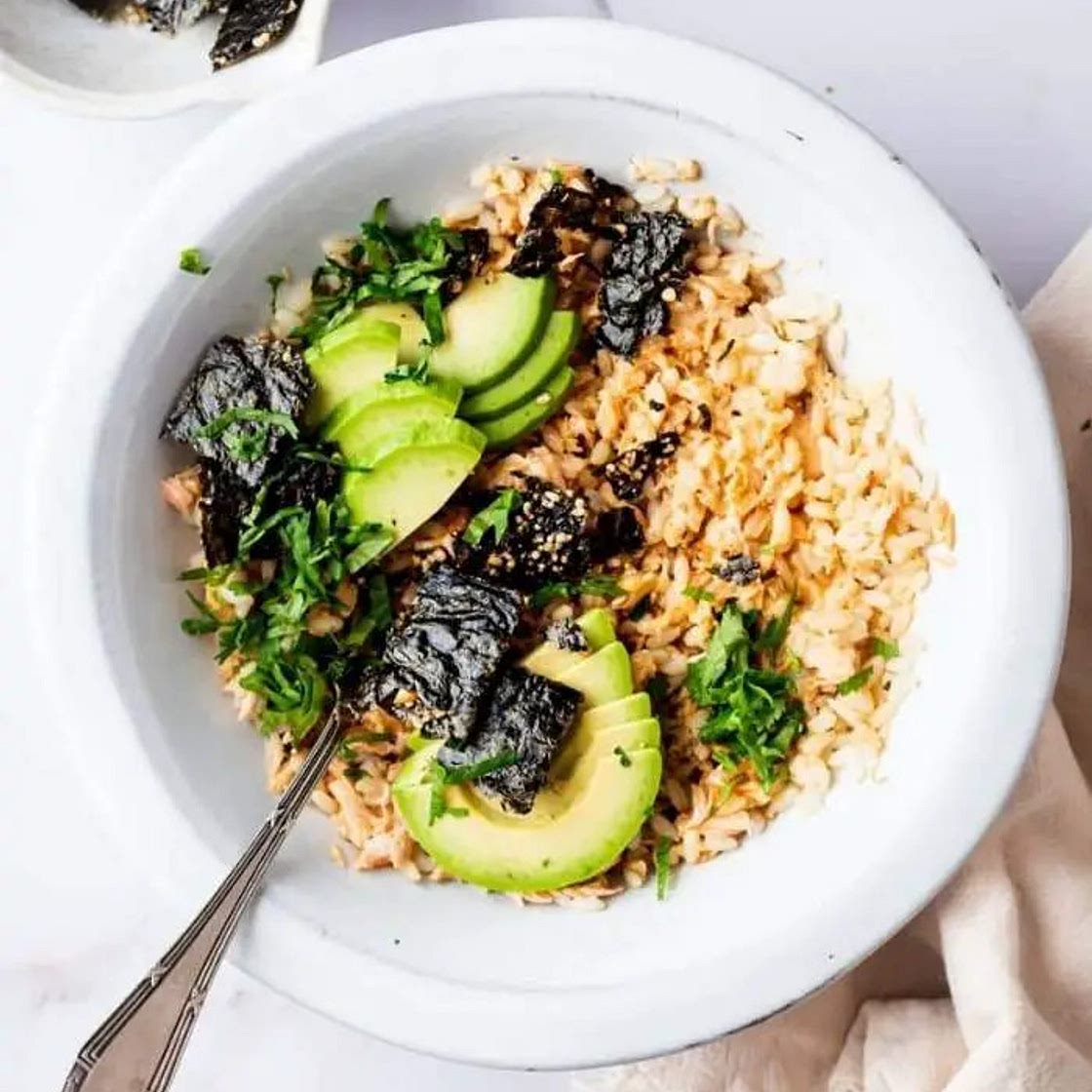 Homemade Emily Mariko Salmon Rice Bowl Recipe