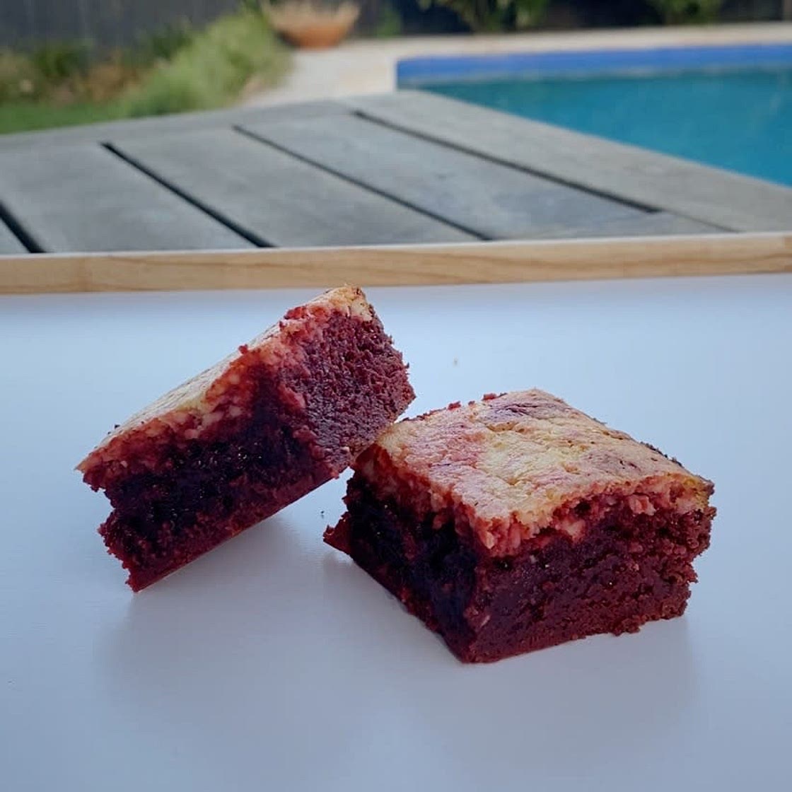 red velvet cheesecake brownies 🍫❤️
