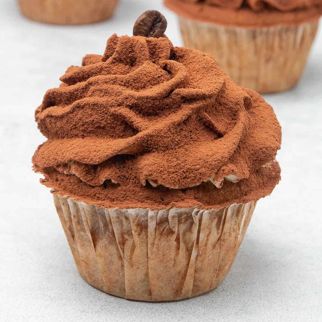 The BEST Tiramisu cupcakes