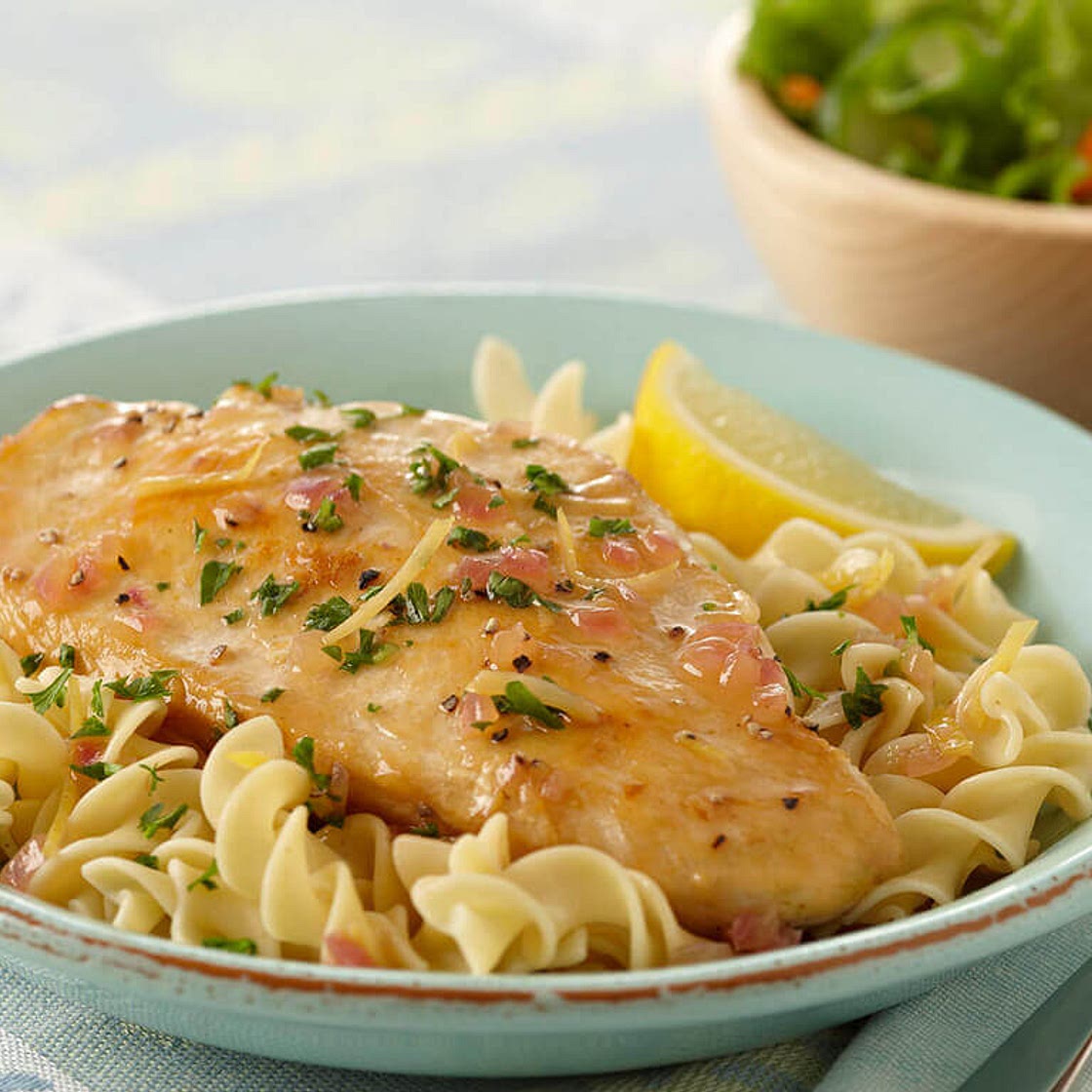 Lemon Parmesan Chicken Saute