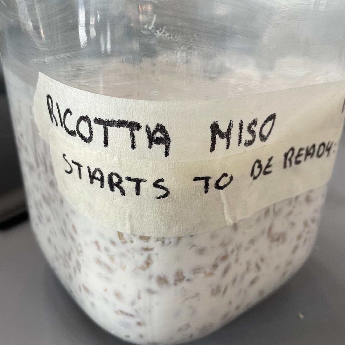 Ricotta miso