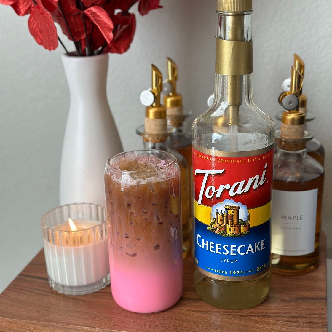 Pink Velvet Macchiato 