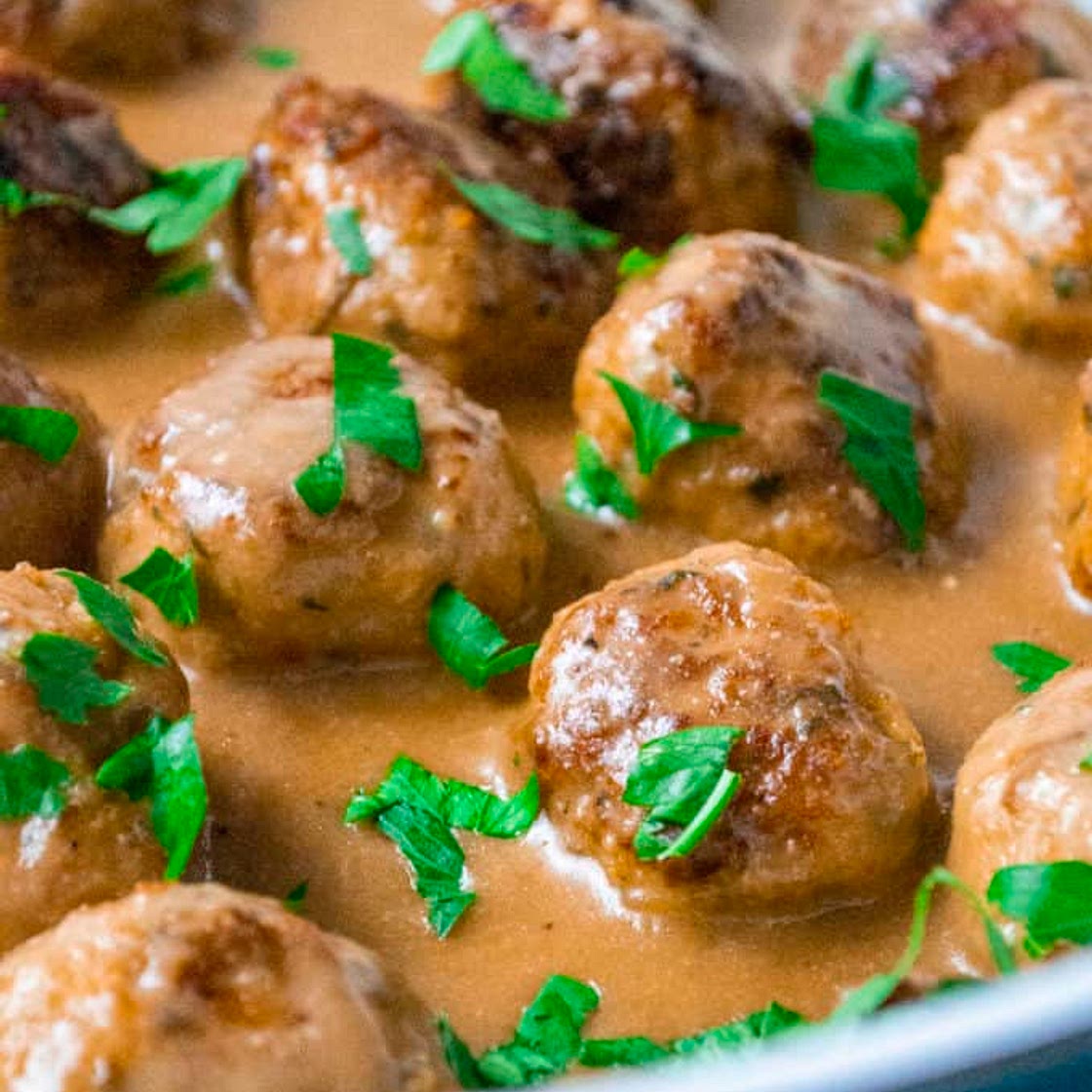Swedish Chicken Meatballs