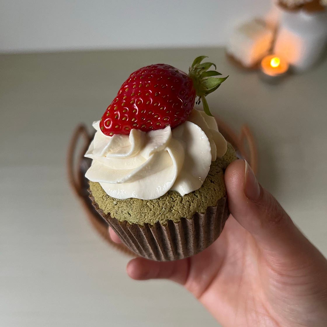 Matcha cupcakes