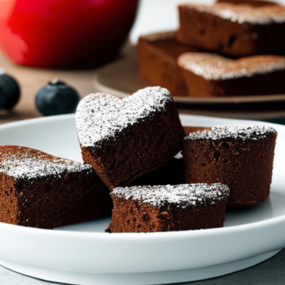 Cœurs Moelleux Au Chocolat Healthy - Les Délices De Choco