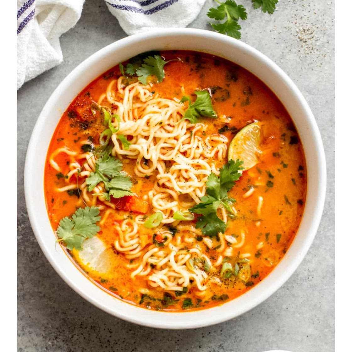 Thai Red Curry Noodle Soup
