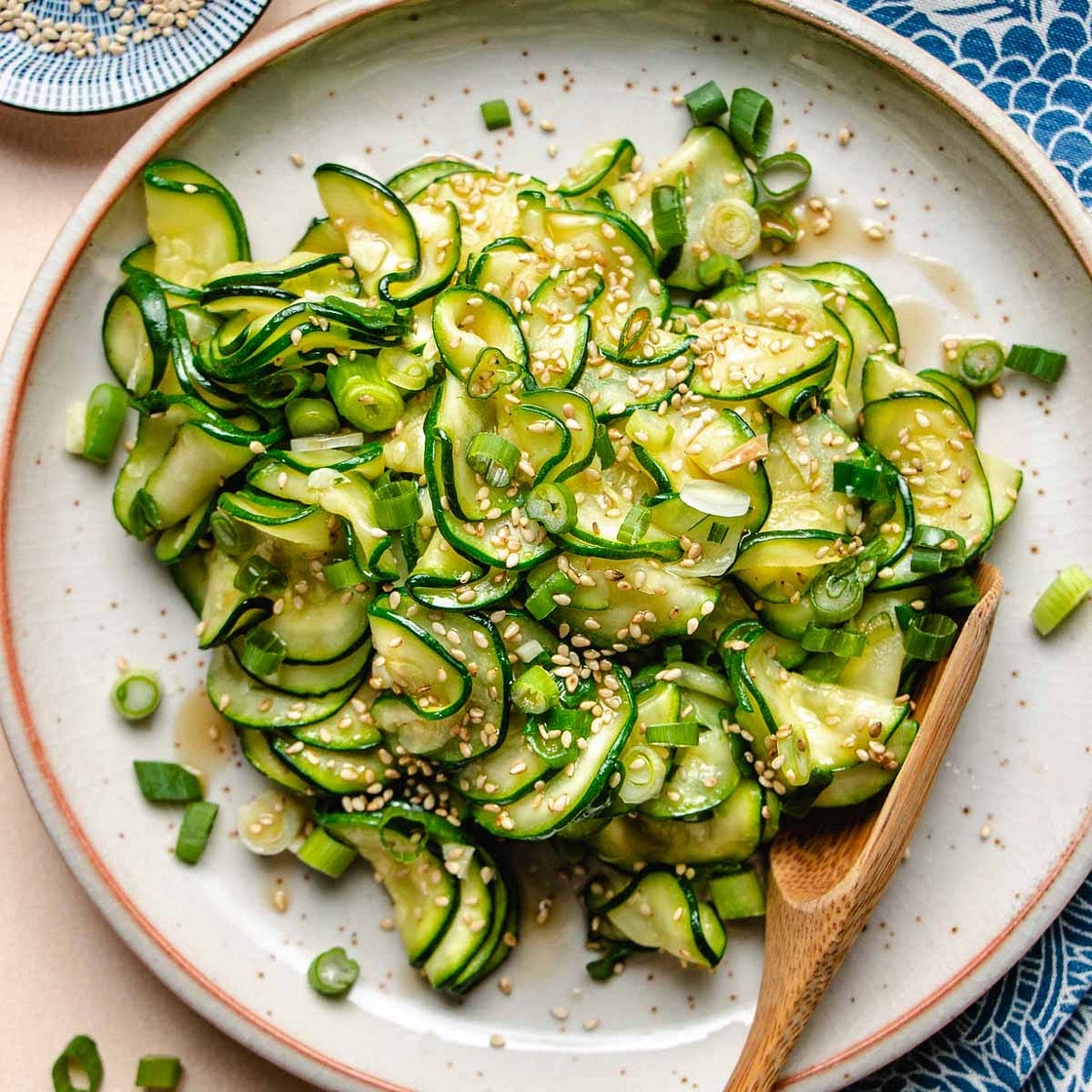 Korean zucchini side dish recipe