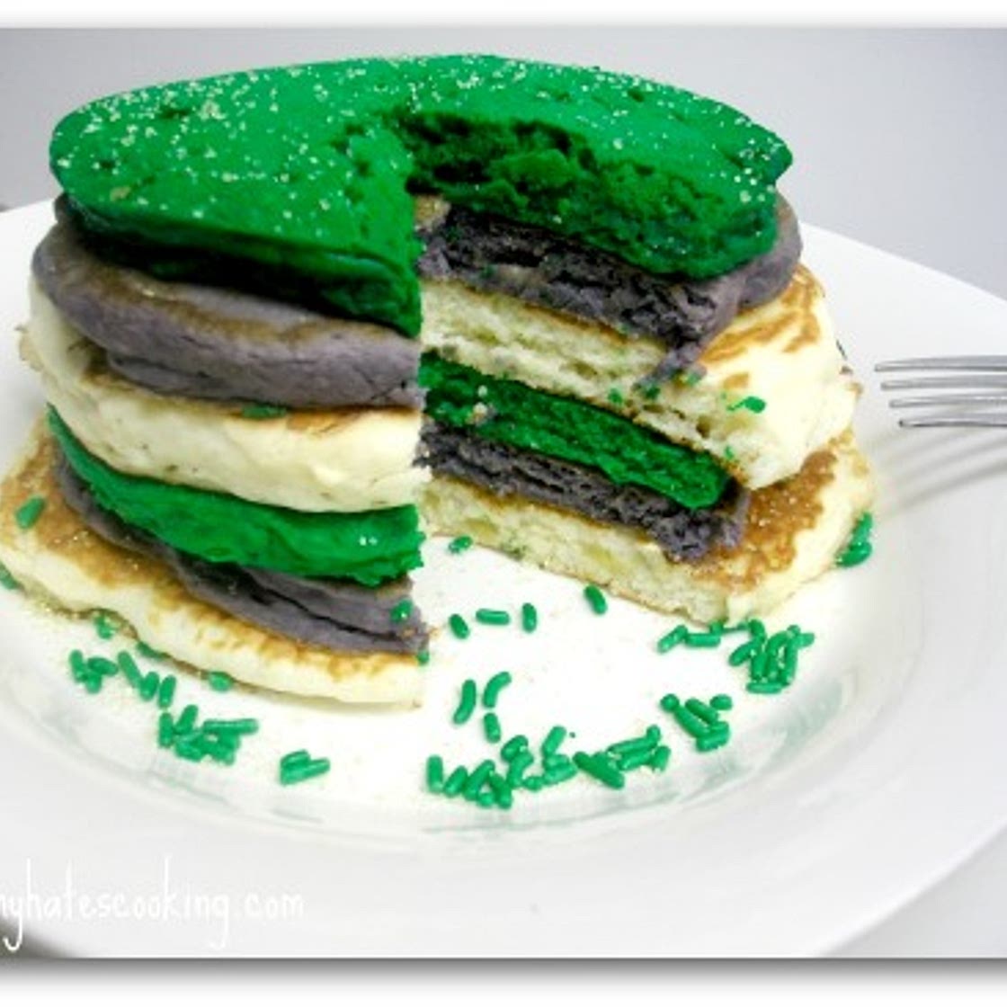 Mardi Gras Pancakes