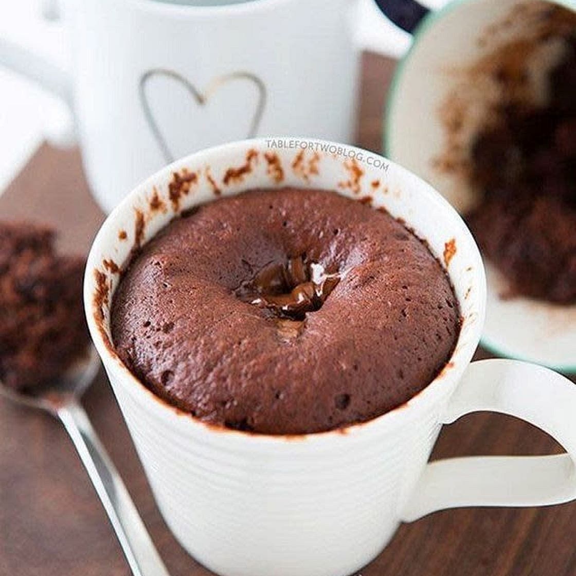Gâteau chocolat au micro-onde (mug cake)