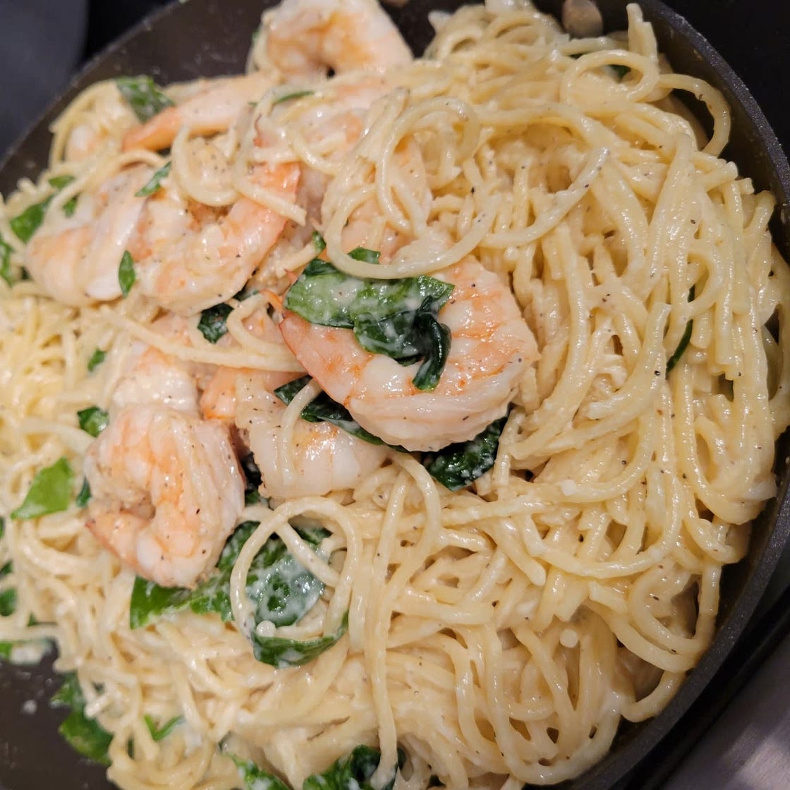 Shrimp Alfredo