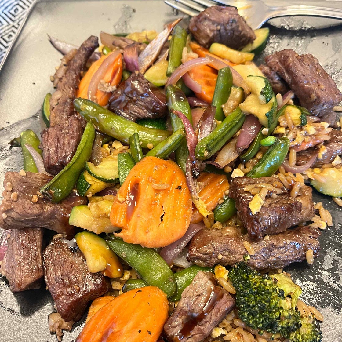 Ninja Foodi Sesame Beef Stir Fry