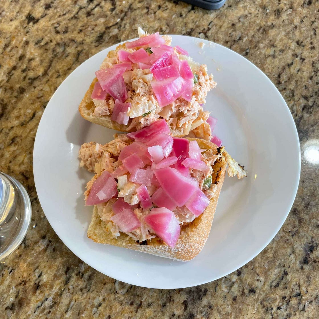 Spicy Tuna Salad Sandwich