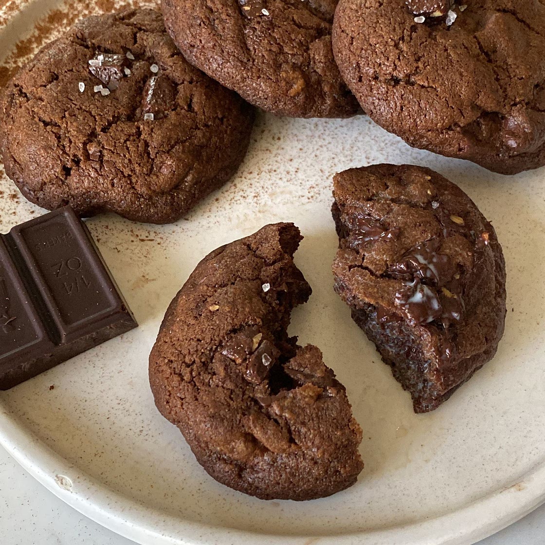 Double Chocolate Chip Cookies