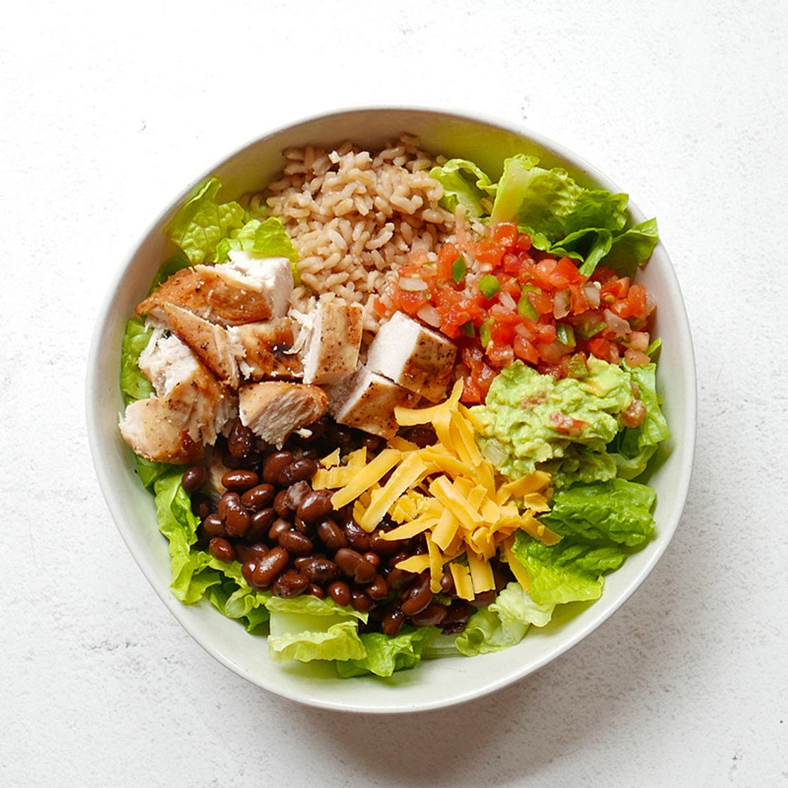 Chicken burrito bowl