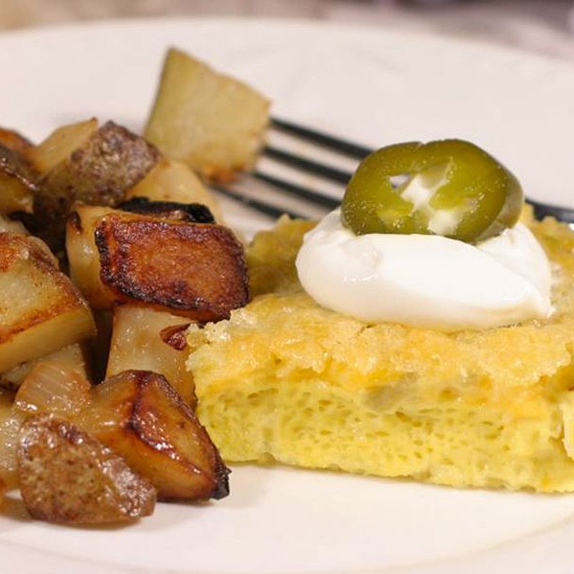 Green Chile Frittata