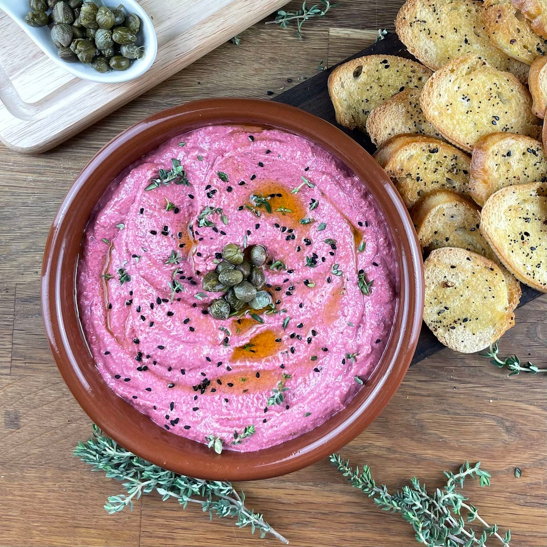 Beetroot Feta Dip