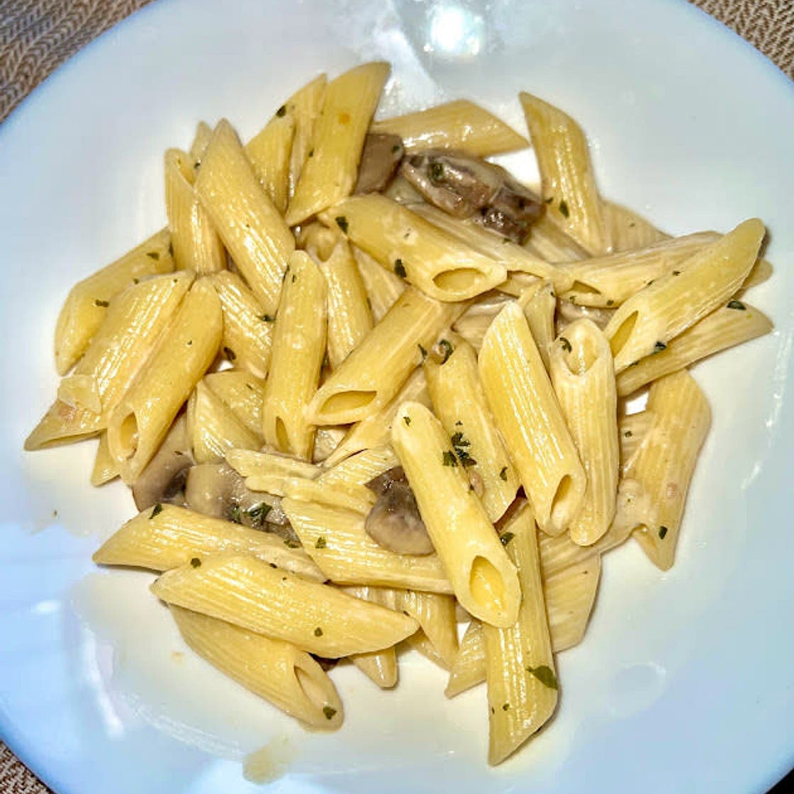Mushroom Pasta