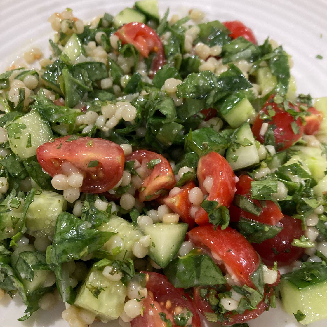 Pearl Couscous Salad