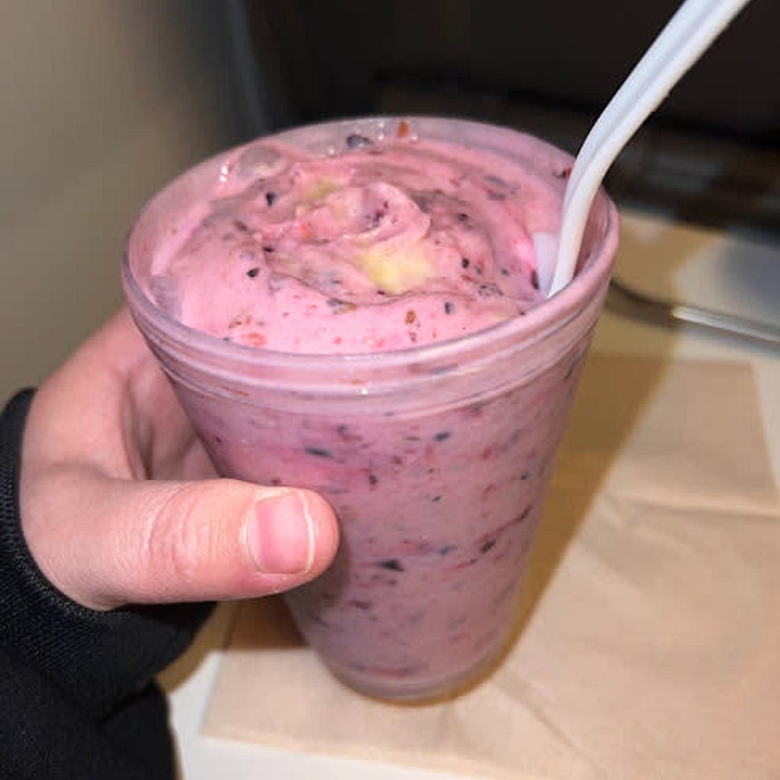 Berry Banana Protein Smoothie