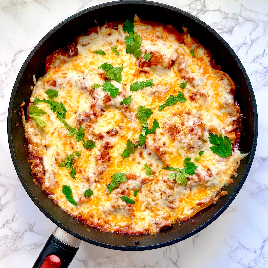 One Pan Lasagna
