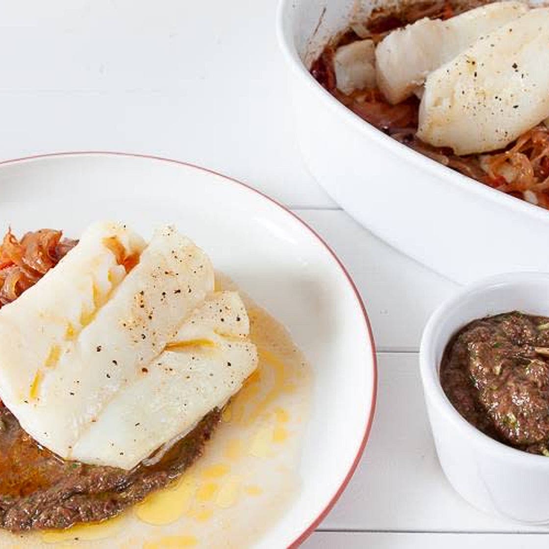 Mediterranean cod from the oven (keto)