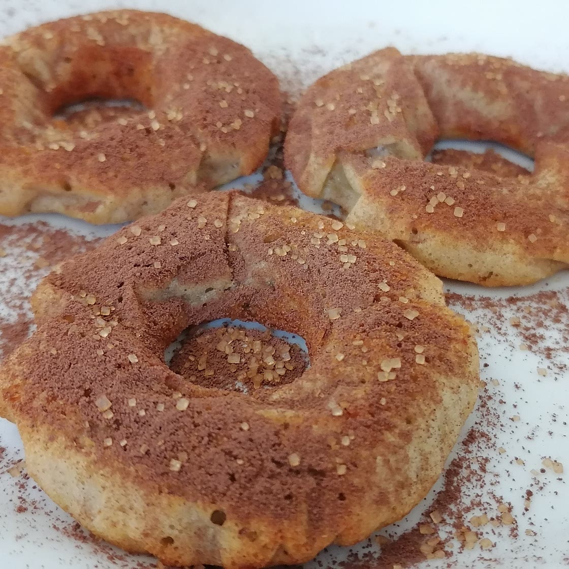 Banana bread mini donuts