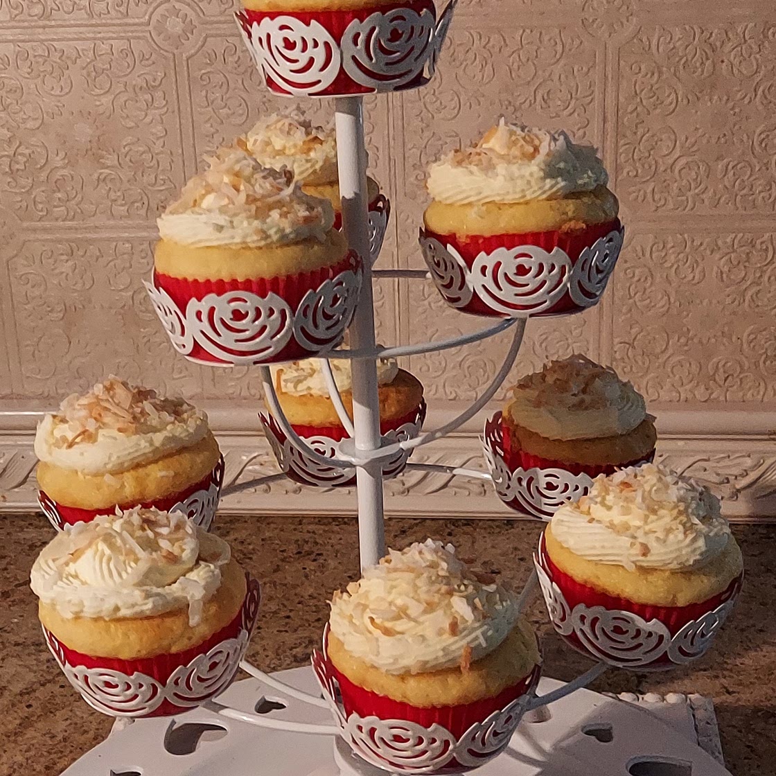 Coconut cream frosting