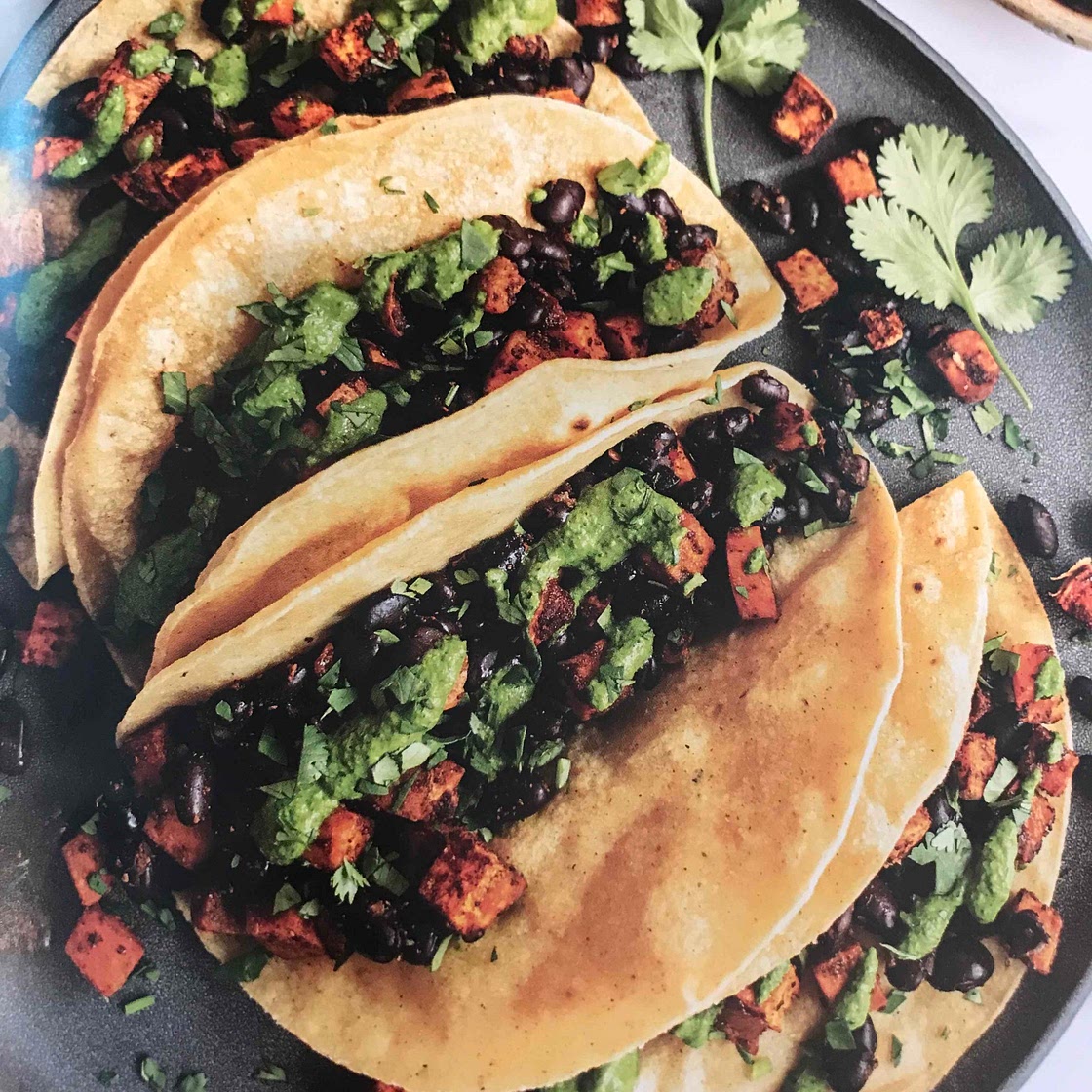 Sweet Potato & Black Bean Tacos