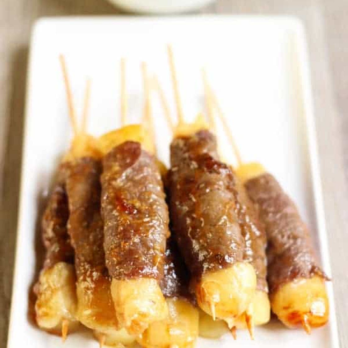 Yakitori boeuf comté