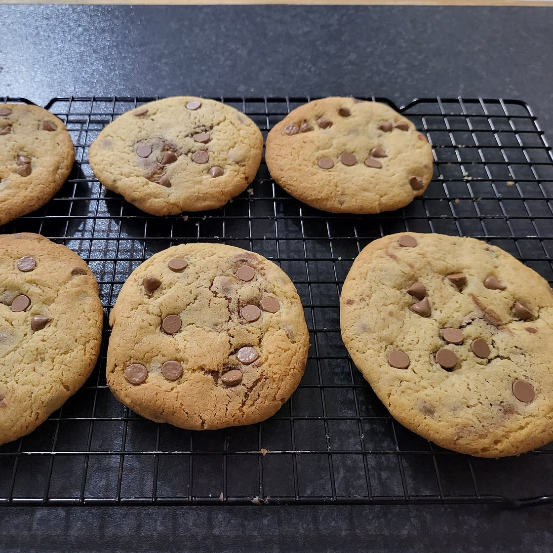 Nutella Chocolate Chip Cookies
