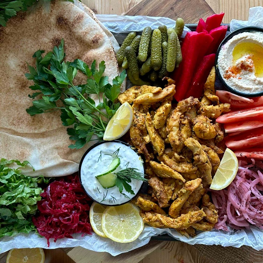 Chicken Shawarma platter