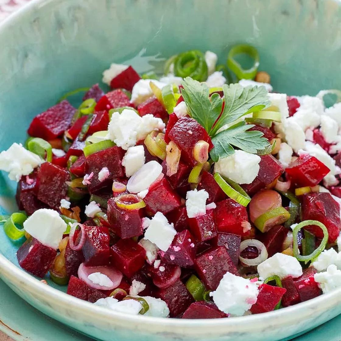 Rote Beete Feta Salat