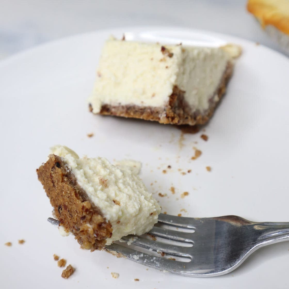 Cottage Cheese Greek Yogurt Cheesecake